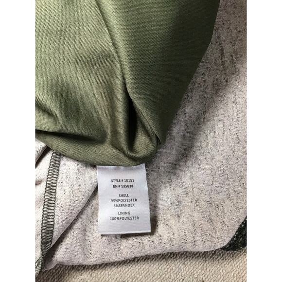 Hutch Women Kari Midi Dress Sz. Med Green Cheetah Print Slinky Sexy Sleeveless - Picture 9 of 12